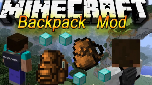 Мод Backpacks для Minecraft
