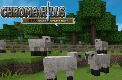 Chroma Hills RPG [64-128x] Ресурс-пак для Minecraft