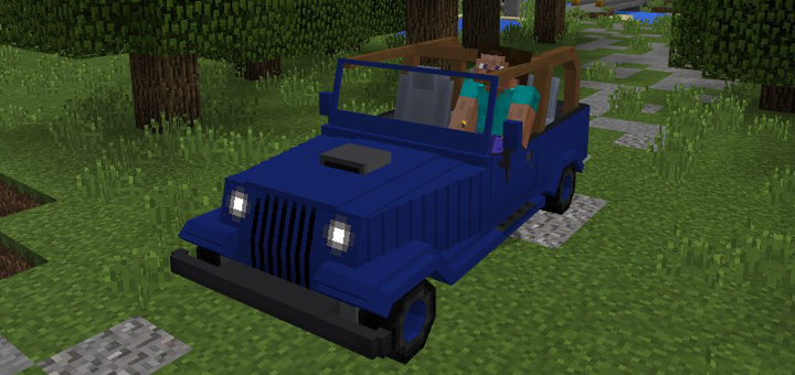 Jeeps - Мод/Аддон Minecraft PE