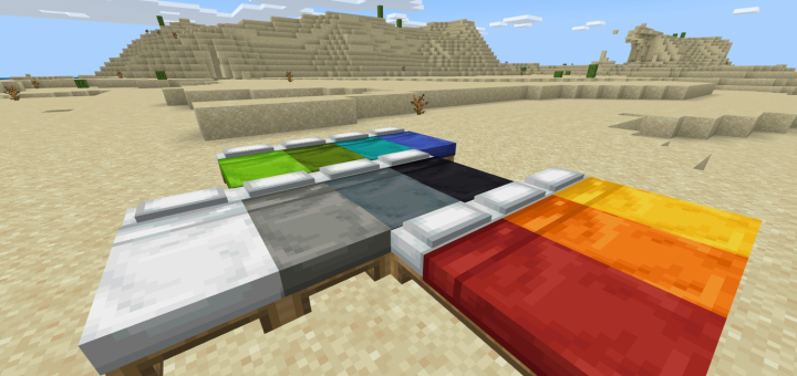 Новые кровати - Текстура Minecraft PE