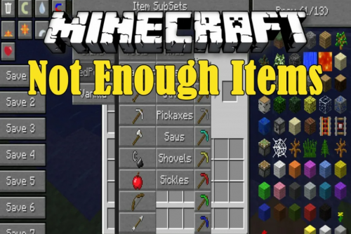 Чит Not Enough Items для Minecraft (все версии)