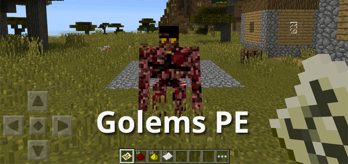 Golem World v8 - Мод/Аддон Minecraft PE