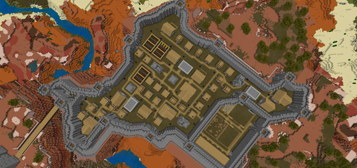 Mesaville - Карта Minecraft PE