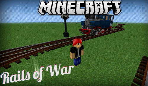 Мод Rails of War для Minecraft