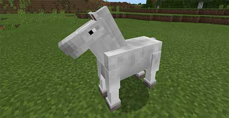 Старый вид лошади - Мод/Аддон Minecraft PE