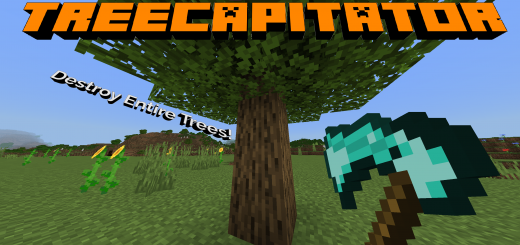 Treecapitator / Timber - Minecraft PE