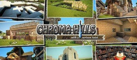 Chroma Hills RPG (64x) Ресурс-пак для Minecraft