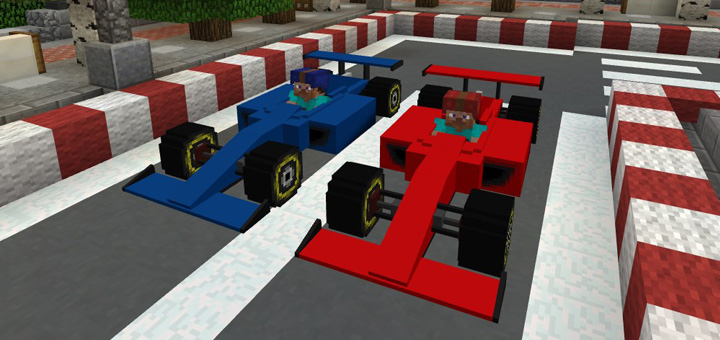 Sports Car: Formula One - Мод/Аддон Minecraft PE